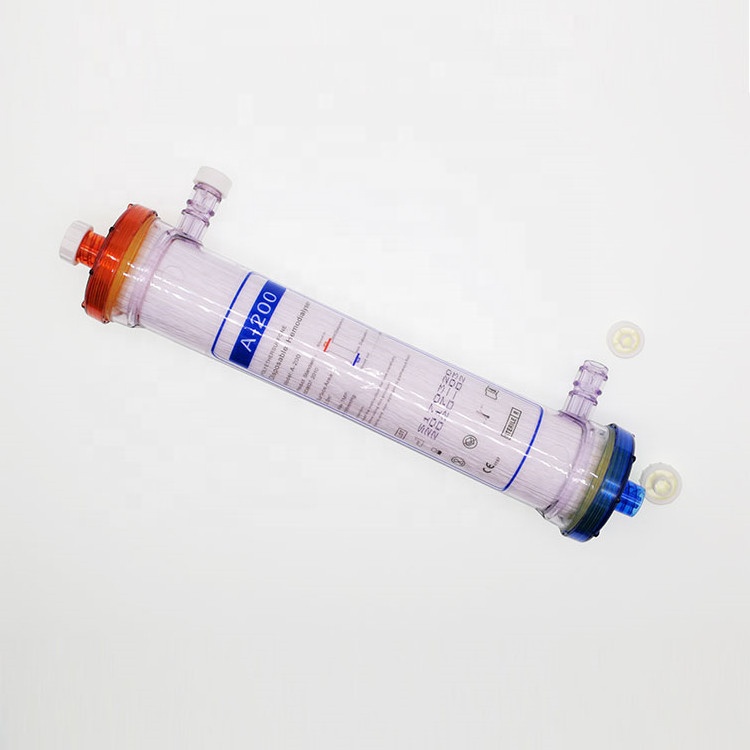 High Flux Hemodialysis and Low Flux Purification Hemodialyser Blood Dialyzer
