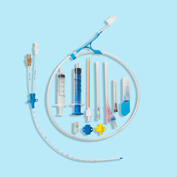 Disposable  Central Venous Catheter Kit Single /Double /Triple/Quad-Lumen