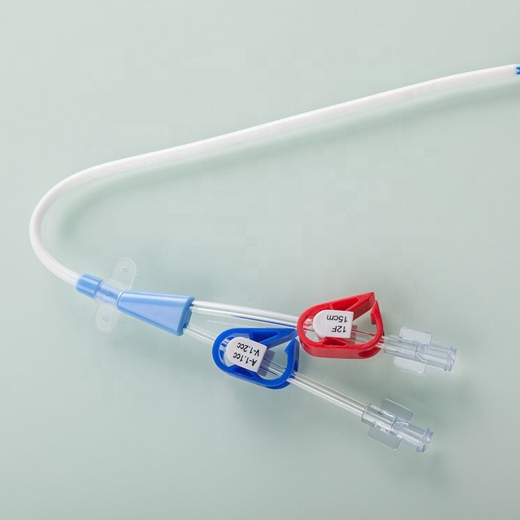 Disposable Medical Blood Purification Dialysis Catheter