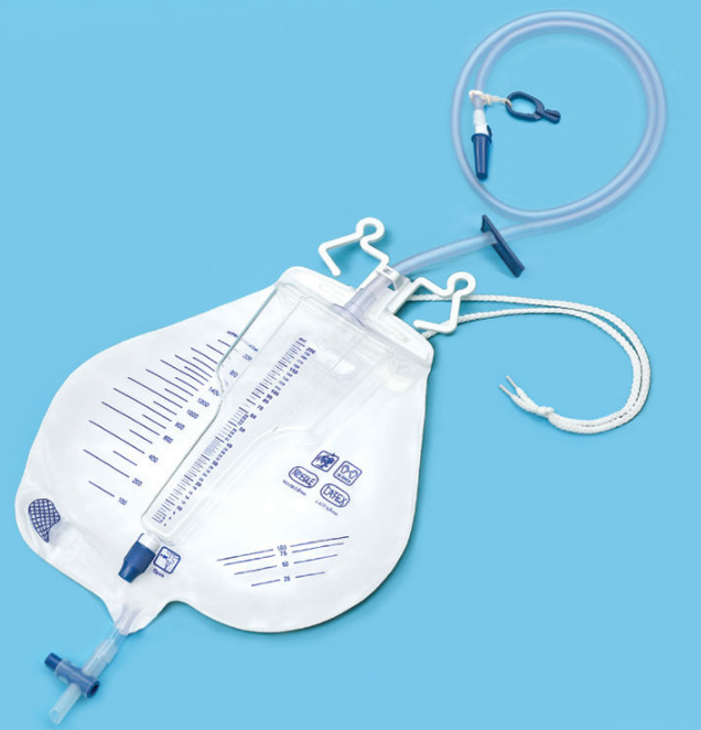 Disposable Medical Urine Flow Meter Bag With FDA CE ISO