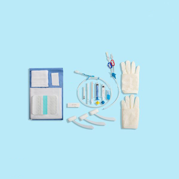 Disposable  Triple-lumen  Hemodialysis Catheter Kit