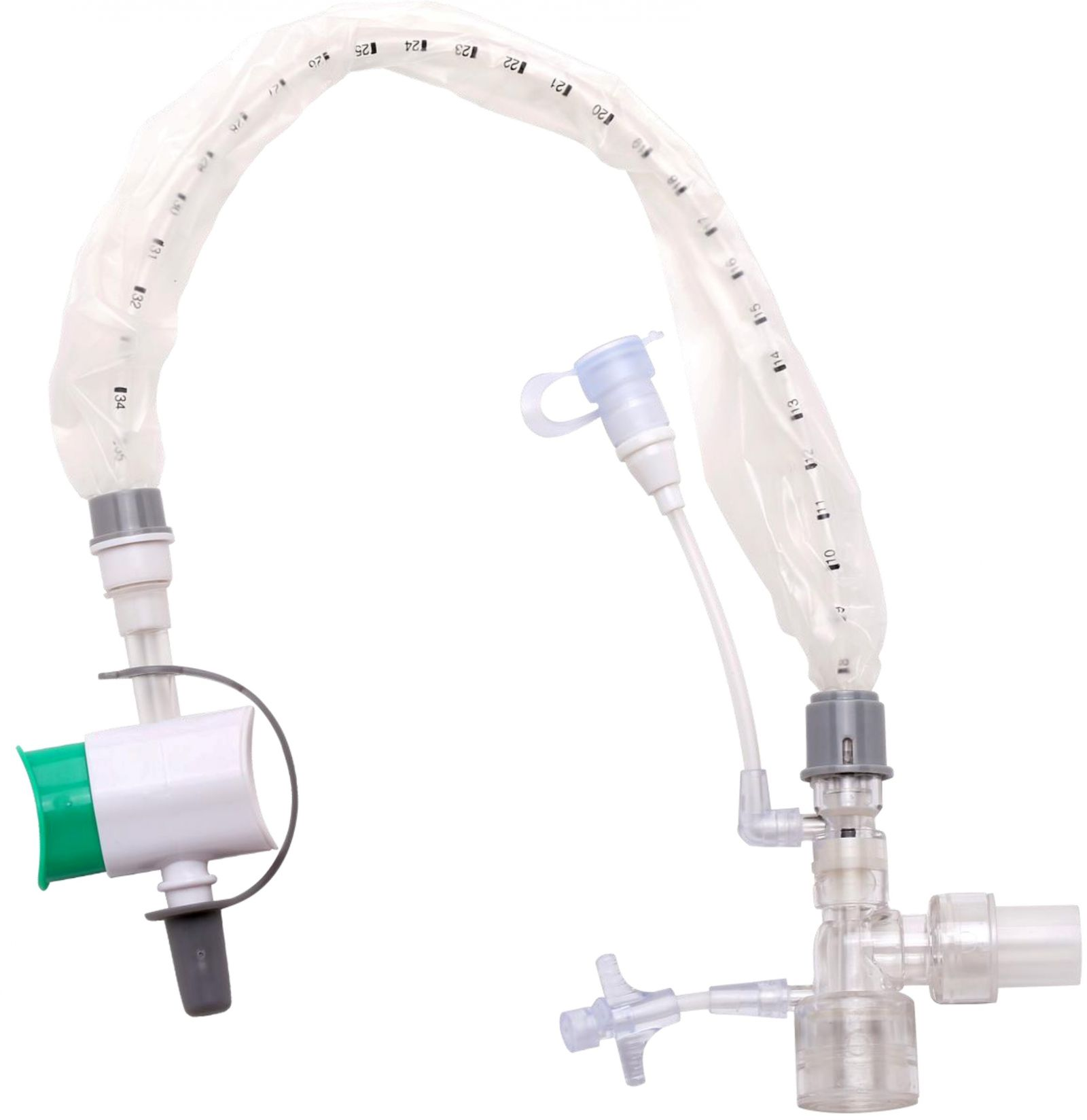 Medical 24 hours/72 hours Closed Suction Tube FR6~FR18 Closed Suction Catheter