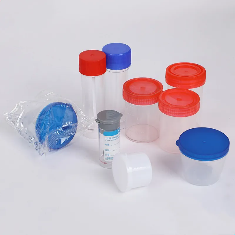 Disposable 30ml 60ml 120ml Urine Specimen Containers and Stool Cups