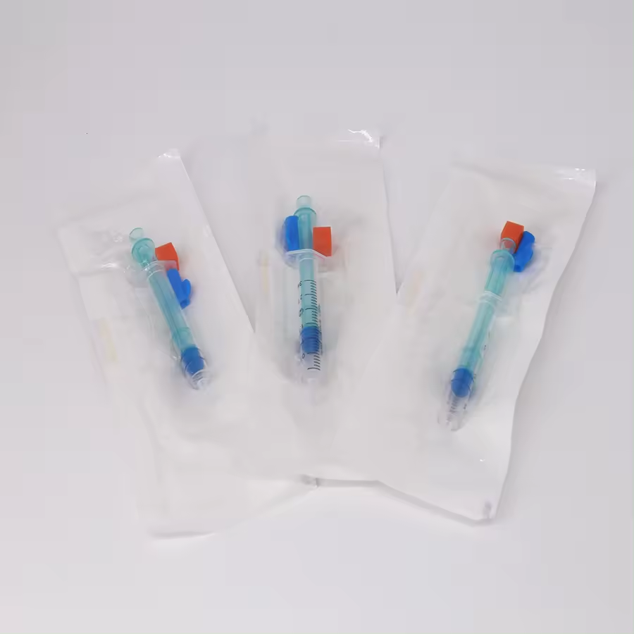 Disposable Medical Arterial Blood Collection Syringe 3ml Blood Gas Syringe