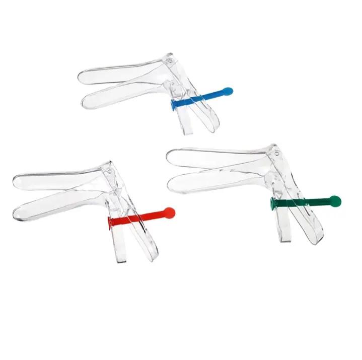 Medical Plastic Sterile Vaginal Speculum Franch Type with different Sizes for single use