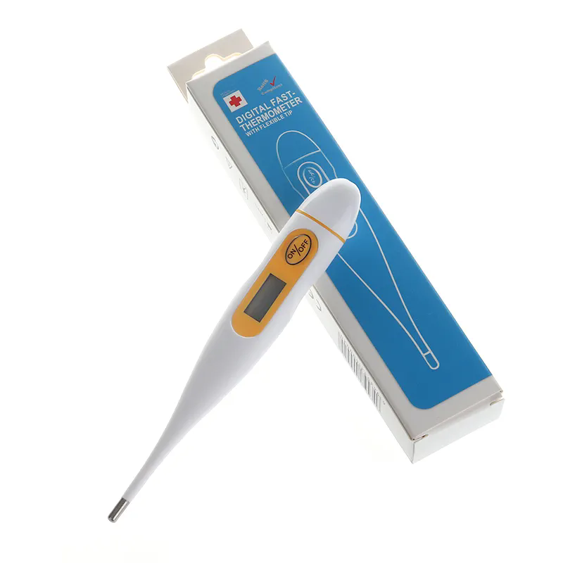 Newest Medical Clinical Electronic Digital Thermometers Flexible Tip Ovulation Oral Armpit