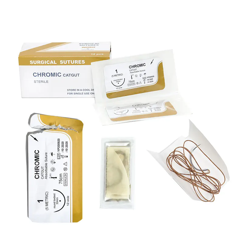 Chromic Plain PDO Nylon Silk Polyglycolic Acid PGA Thread Lift