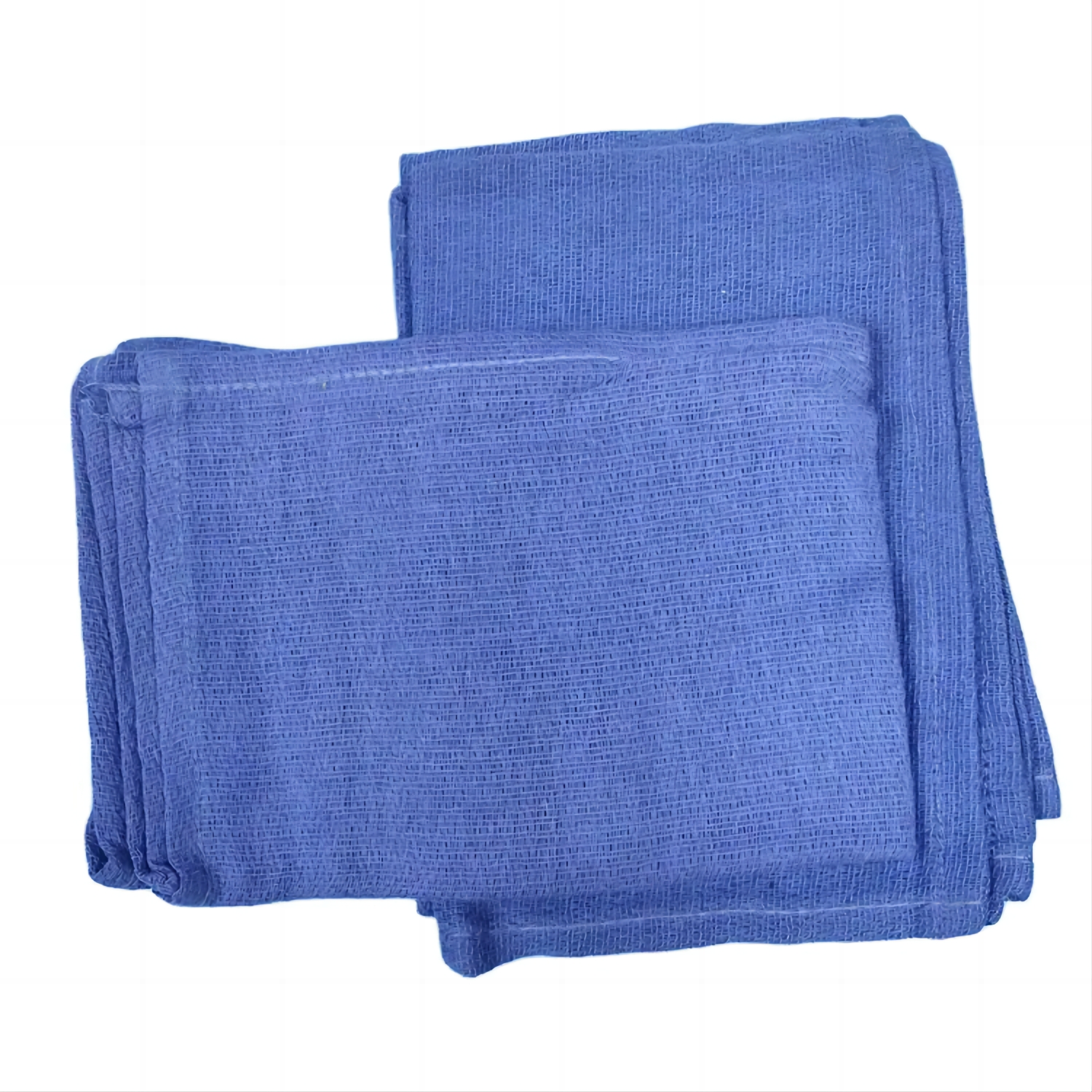 100% cotton blue surgical towel with EO  sterilized for medical use