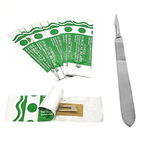 Disposable Sterile Medical Carbon Stainless Steel Scalpel Surgical Blade