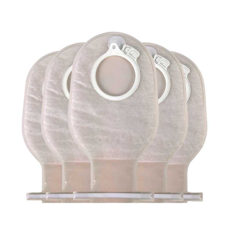 Two pieces Ostomy Pouching System Stoma Ostomy Bag With Pouch