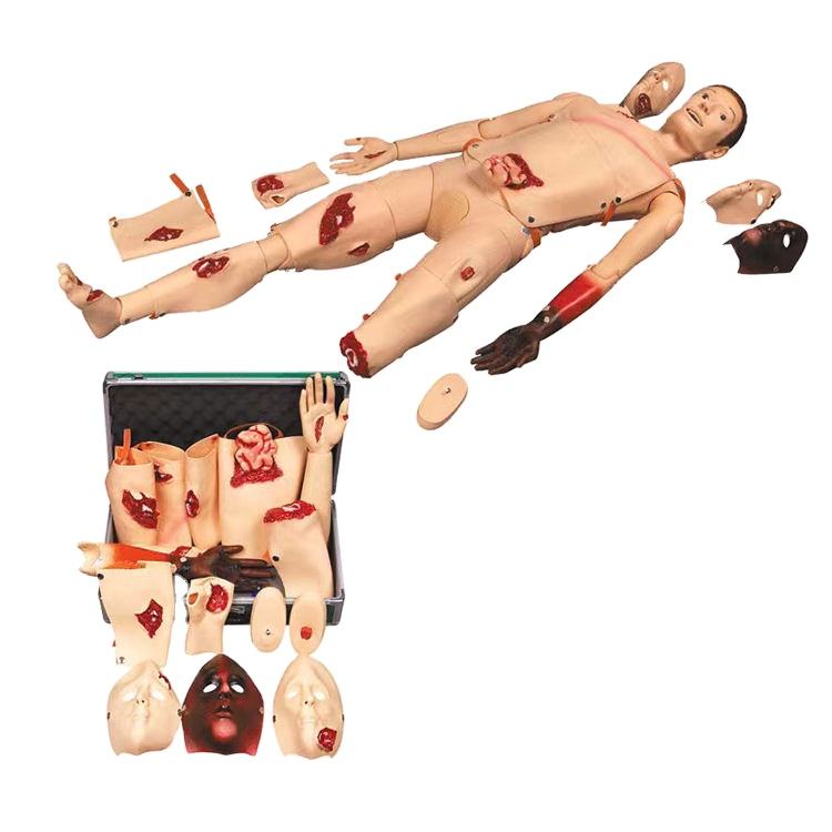 Multifunctional Female Male Medical Nurse Training Manikin Trauma Teaching Model for Nursing Dummy for Nurse Training