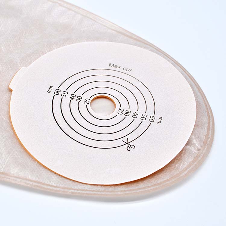 One-piece colostomy bags (piece artificial anus bag) hydrocolloid adhesive