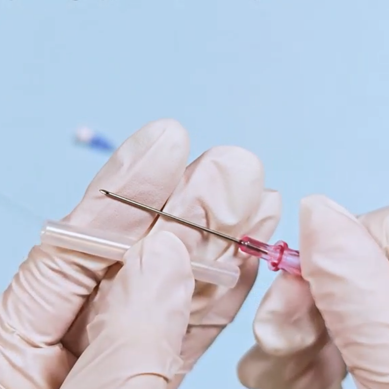 Medical Arterial Catheter Flexible Arterial Line for Real-Time Blood Pressure Monitoring