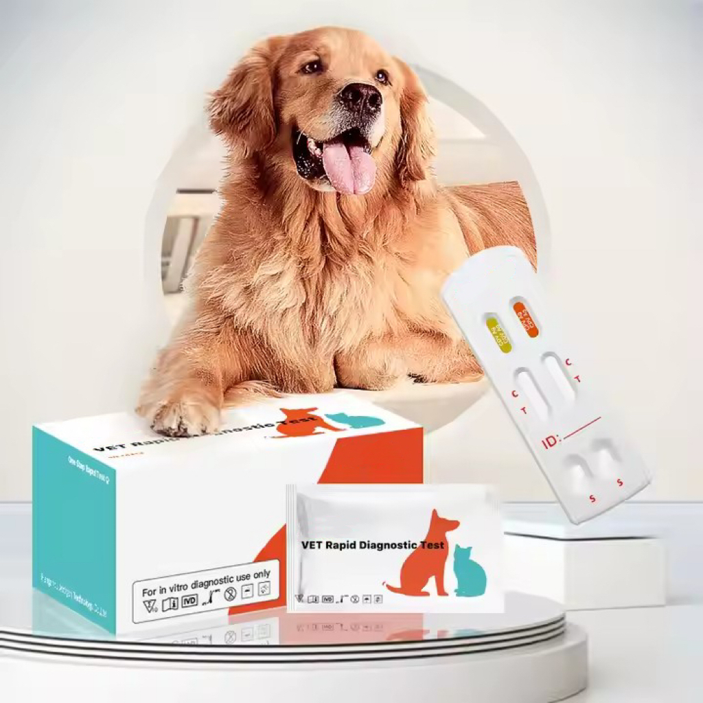 Canine CDV Ag Rapid Test Kit | Canine Distemper Virus Antigen/veterinary test Kits | Veterinary Clinic Diagnostic Strips